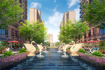 羊山市政府旁，政和花园A区，精装四房，拎包入住社区好绿化高